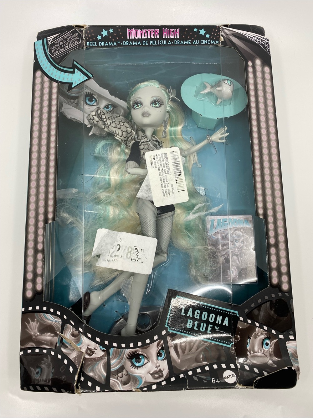 Monster High Reel Drama Lagoona Blue Doll